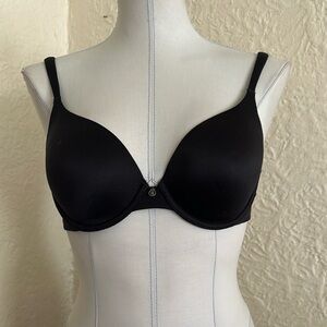 Victoria’s Secret Perfect Coverage Black Bra 34C